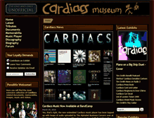 Tablet Screenshot of cardiacs.org
